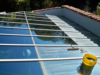 sky light cleaning